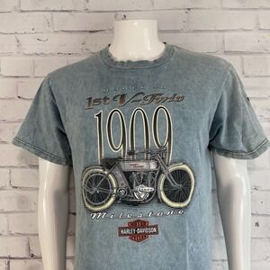 Harley-Davidson Shirt Men's Medium HD Orlando Motorcycles‎ Biker Vtg 2000